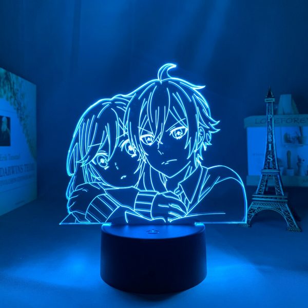 3d Led Light Anime Hori San To Miyamura Kun for Bedroom Decor Night Light Kids Brithday 2 - Horimiya Merch Store