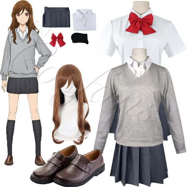 Anime Hori san to Miyamura kun Horimiya Miyamura Izumi Hori Kyoko Cosplay Costumes High School Uniform - Horimiya Merch Store