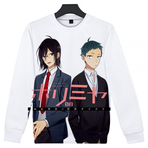 Horimiya 3D print autumn and winter Holiday passionate style Men Women Kawaii clothes Animation Japanese Miyamura 3 - Horimiya Merch Store