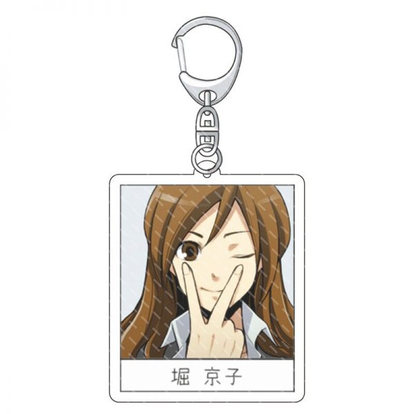 Hot Anime Keychains Accessories Horimiya Hori san to Miyamura kun Hori Kyouko Miyamura Izumi Acrylic Pendant - Horimiya Merch Store