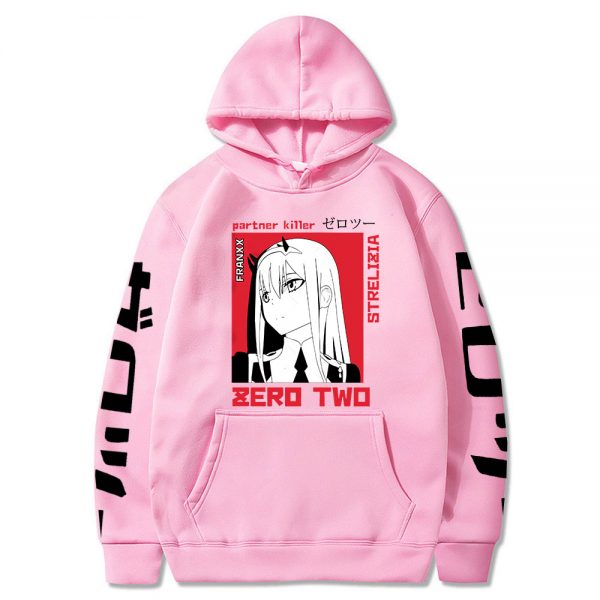 2021 New Kawaii Anime Darling In The Franxx Men Women Unisex Hoodies Sweatshirts Zero Two Hoodie 3 - Horimiya Merch Store
